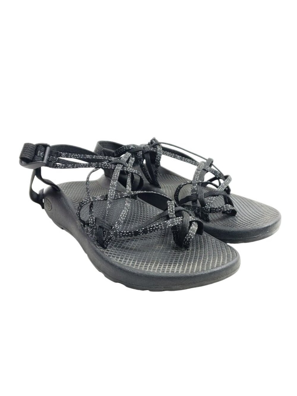 Chaco Womens Size 12 Black Adjustable Strap Outdoor Sandals